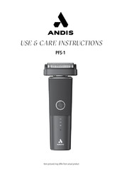 Andis reSURGE PFS-1 Bedienungsanleitung