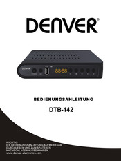 Denver DTB-142 Bedienungsanleitung