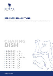 Royal Catering RCCD-RT17 4.5L Bedienungsanleitung
