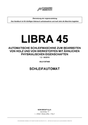 Casadei LIBRA 45 Übersetzung Der Originalanleitung