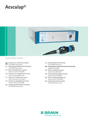 B. Braun Aesculap CMOS PV470 Gebrauchsanweisung/Technische Beschreibung