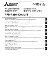 Mitsubishi Electric PFD-P250VM-E Installationshandbuch