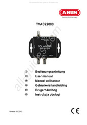 Abus TVAC22000 Bedienungsanleitung