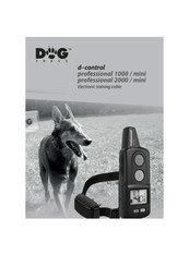 Dog trace d-control professional 2000 mini Bedienungsanleitung