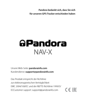 Pandora NAV-X Bedienungsanleitung