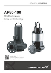 Grundfos AP100 Montage- Und Betriebsanleitung