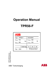 ABB TPR56-F Bedienungsanleitung