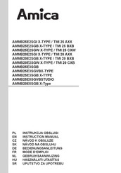 Amica AMMB25E3SGB Bedienungsanleitung