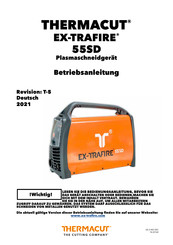 THERMACUT EX-TRAFIRE 55SD Betriebsanleitung