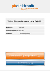 Vision Engineering Lynx EVO Bedienungsanleitung
