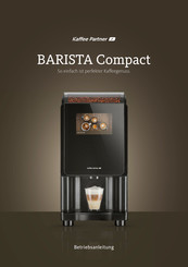 Kaffee Partner BARISTA Compact Betriebsanleitung