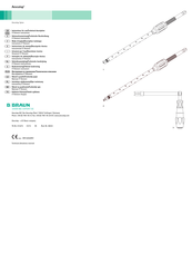 B. Braun Aesculap Spine S4 FW276R Gebrauchsanweisung/Technische Beschreibung