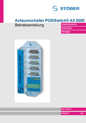 Stober POSISwitch AX 5000 Betriebsanleitung