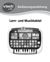 VTech baby Lern- und Musiktablet Bedienungsanleitung