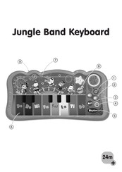 Winfun Jungle Band Keyboard Bedienungsanleitung