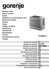 Gorenje T1100CLI Gebrauchsanleitung