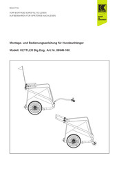 Kettler 08949-180 Montage- Und Bedienungsanleitung