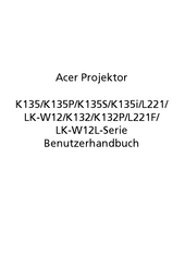 Acer CWX1137 Benutzerhandbuch
