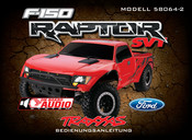 Traxxas F-150 SVT Raptor Bedienungsanleitung