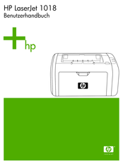 HP LaserJet 1018 Benutzerhandbuch