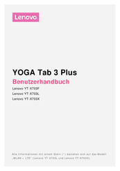 Lenovo YOGA Tab 3 Plus Benutzerhandbuch