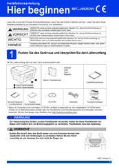 Brother MFC-J6925DW Installationsanleitung