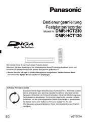 Panasonic Diga DMR-HCT130 Bedienungsanleitung