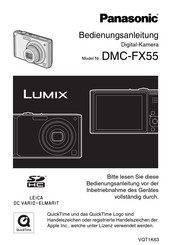 Panasonic DMCFX55 Benutzerhandbuch