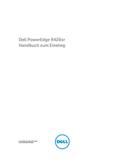 Dell PowerEdge R420xr Handbuch Zum Einstieg