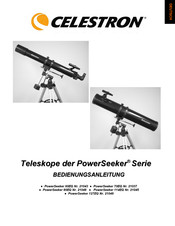 Celestron PowerSeeker 114EQ Nr. 21045 Bedienungsanleitung