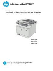HP Color LaserJet Pro MFP M477fdw Handbuch