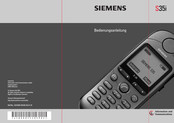 Siemens S35i Bedienungsanleitung