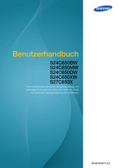 Samsung S24C650BW Benutzerhandbuch