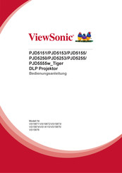 ViewSonic PJD5255 Bedienungsanleitung