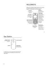Motorola C139 Bedienungsanleitung