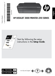 HP DESKJET 3000 J310 Serie Installations-Handbuch