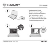 TRENDnet TEW-664UB Anleitung Zur Schnellinstallation