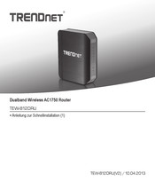 TRENDnet TEW-812DRU Anleitung Zur Schnellinstallation