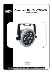 SHOWTEC Compact Par 7x CW/WW Anleitung