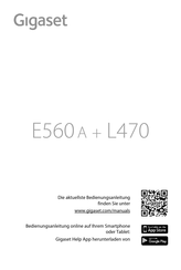 Gigaset E560A PLUS Bedienungsanleitung