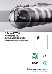 Pepperl+Fuchs Pulscon LTC50 PROFIBUS PA Handbuch