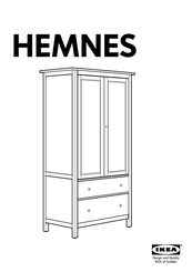 IKEA HEMNES AA-311327-10 Bedienungsanleitung