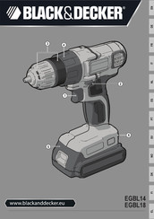 Black & Decker EGBL14 Übersetzung Der Ursprünglichen Gebrauchsanleitung