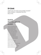 D-Link DSL-3785 Installationsanleitung