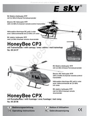 E sky HoneyBee CPX Bedienungsanleitung