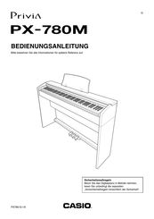 Casio Privia PX-560M Bedienungsanleitung