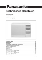 Panasonic CW-C180BE Technisches Handbuch