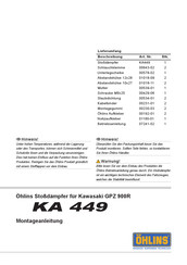 Ohlins KA 449 Montageanleitung
