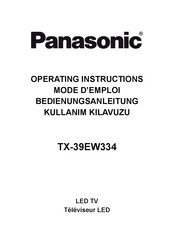 Panasonic TX-39EW334 Bedienungsanleitung