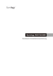 Synology NAS SA3400 Hardware-Installationsanleitung
